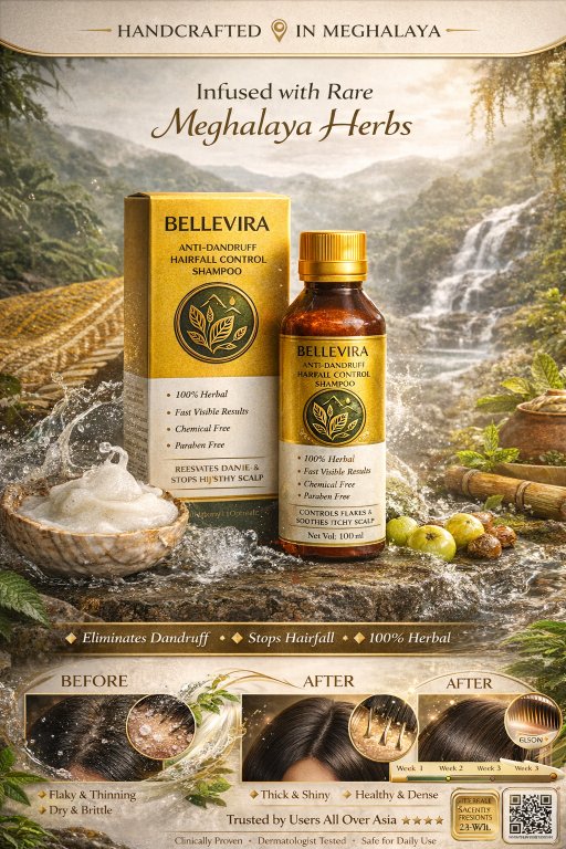 Anti-Dandruff & Hairfall Control Shampoo